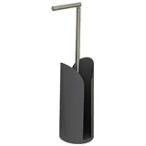 5five simply smart Toilettenpapierständer in dunkelgrau - abroller flexibler metallstab colorama grau