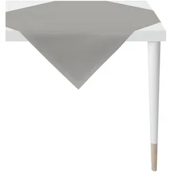 Mitteldecke APELT "3800", grau, B:85cm L:85cm, Baumwolle, Polyester, Tischdecken