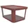 Rotho Albris Aufbewahrungsbox 57 x 39,2 x 27 cm 1-tlg. rot/transparent