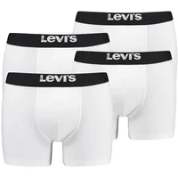 Levi's Boxershorts 4er Pack Weiß S