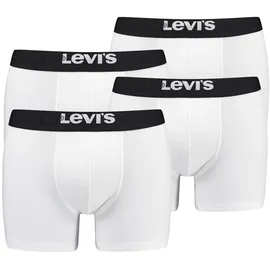 Levi's Boxershorts 4er Pack Weiß S
