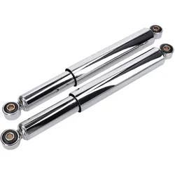 Stoßdämpfer Satz geschlossen Chrom - 360mm Mofa