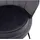 VCM Relaxsessel Nice Velours 83 x 76 x 0 cm Grau