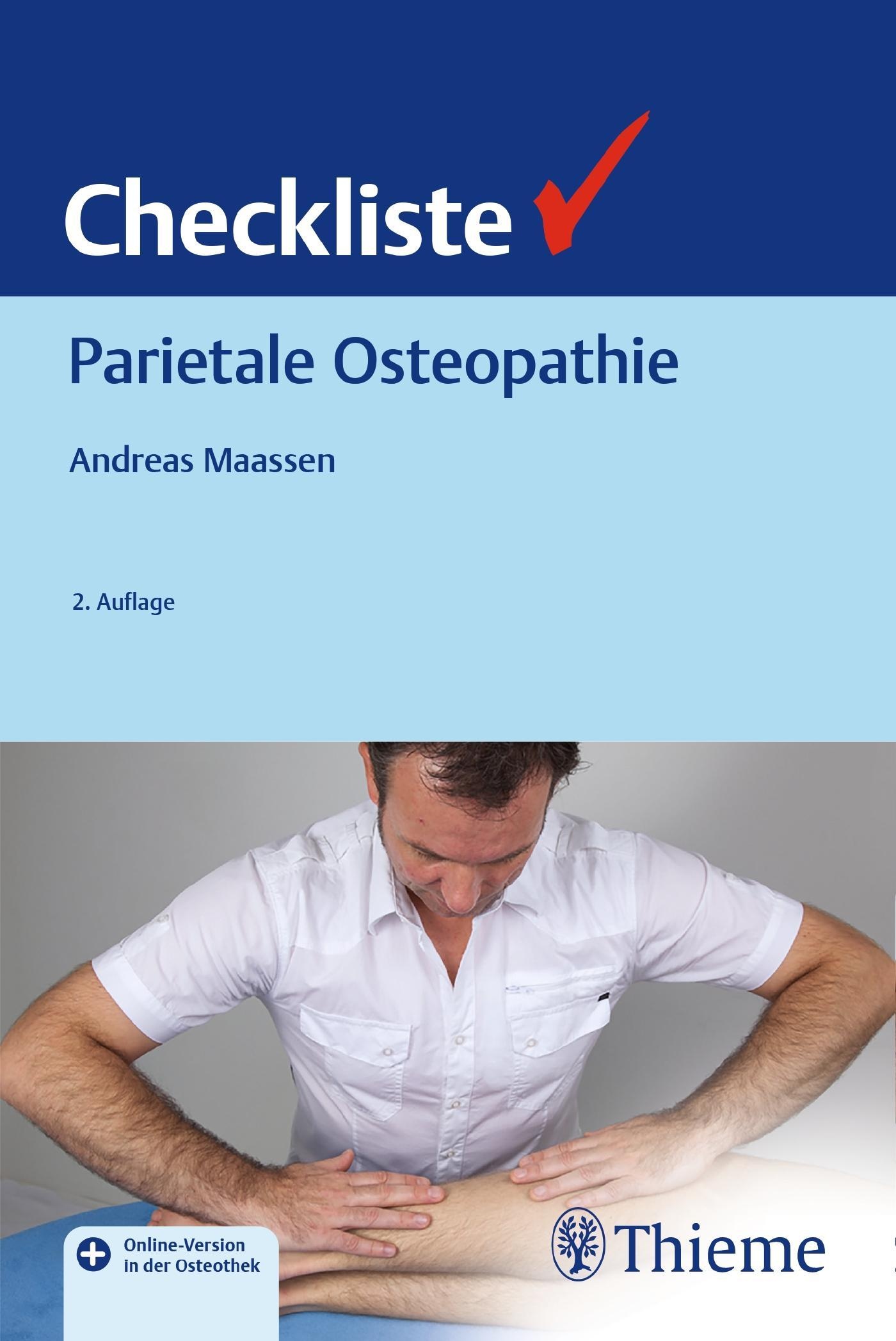 Checkliste Parietale Osteopathie - Andreas Maassen  Kartoniert (TB)