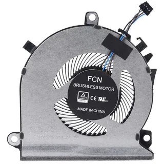 Buwei Neuer Laptop-CPU-Lüfter für 5 Spiele 15-EC 15-EC0016ax 15-EC0075ax L77560-001 Effiziente Wärmeableitung Geräuscharm