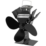 STREND PRO Ofenventilator OHNE STORM | Kaminventilator | Ventilator für Kamin, Ofen, Kaminofen | Stromlos | Zubehör | Gleichmäßige Wärmeverteiling ohne zusätzliche Stormzufuhr | 18 x 12 x 19 cm