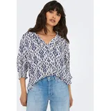 Only ONLRAYA 3/4 SHIRT WVN NOOS Blau S