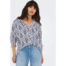 Only ONLRAYA 3/4 SHIRT WVN NOOS Blau S