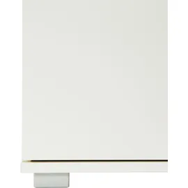 Priess Hochkommode 123 x 103 x 38 cm Weiß