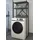 VCM Waschmaschinenumbauschrank Insasi 66 x 34 x 0 cm Schwarz
