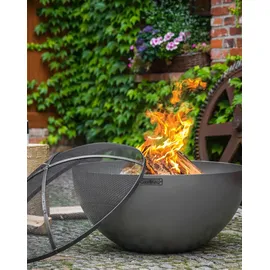 Cook King Feuerschale DALLAS Ø 85 cm Schwarz
