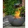 Cook King Feuerschale DALLAS Ø 85 cm Schwarz