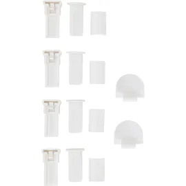 K-HOME Pisa 35 x 130 cm verdunkelnd iceblau
