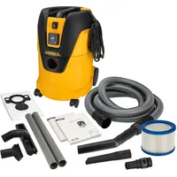 Mirka Industriestaubsauger Nass- und Trockensauger 25 Liter/Absaugschlauch / 1000