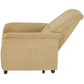 Polstermöbel Oelsa Fernsehsessel Sarah Flachgewebe 91 x 103 x 97 cm Orange elektrisch