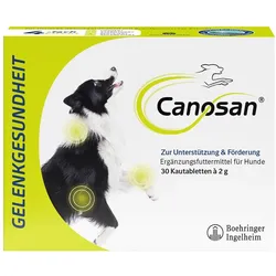 Canosan Kautabletten für Hunde zur Unterstützung der Gelenke