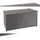 Mendler Poly-Rattan Kissenbox HWC-D88, Gartentruhe Auflagenbox Truhe ~ Premium grau, 80x160x94cm 950l