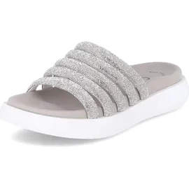Gabor Damen, Pantolette in gold/silber/bronce, Gr. 41 - Grau