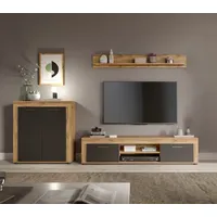 INOSIGN Wohnwand »Aosta, Breite 255cm, bestehend aus Highboard, Lowboard,