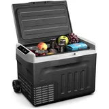 Klarstein PolarForce 30-Liter- Kühlbox – Tragbare elektrische Kompressor-Kühlbox mit LCD-Bedienfeld, -20°C bis 20°C, Dual Power (12V/230V), ECO-Modus, Ideal für Camping und Road-Trips, Gefrierbox