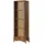 MASSIVMOEBEL24.DE Schrank Mango/seegras 70x40x200 hellbraun lackiert MIZUMI 111