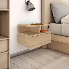 vidaXL Hängenachtschrank Sonoma-Eiche 40 x 31 x 27 cm Braun