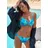 s.Oliver Bikini-Hose Damen Blau/Türkis 34