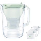 Brita Style eco, inkl. 3 MAXTRA PRO All-in-1 Wasserfilter, Hellgrün