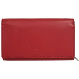 Samantha look Geldbörse Damen Portemonnaie rot