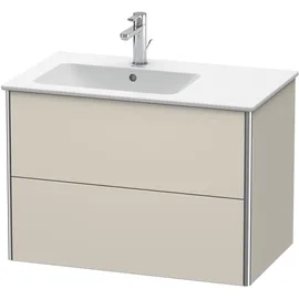 Duravit Waschtischunterschrank 2 Auszüge 81 x 47,8 x 56 cm Taupe Matt