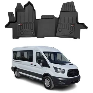 Omac Gummi Fußmatten kompatibel mit Ford Transit 2015-2026 Premium TPE Automatten 1tlg