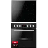 Amica ACHE 9336 SM + Elektro-Herd-Set