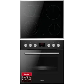 Amica ACHE 9336 SM + Elektro-Herd-Set