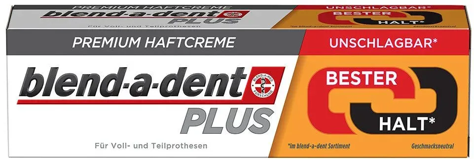 blend-a-dent Plus Bester Halt Haftcreme