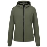 James & Nicholson Damen Softshell Kapuzenjacke JN1145 - XS olive/camouflage