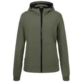 James & Nicholson Damen Softshell Kapuzenjacke JN1145 - XS olive/camouflage