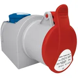 Doktorvolt Einbausteckdose 32A 5-polig Schwarz