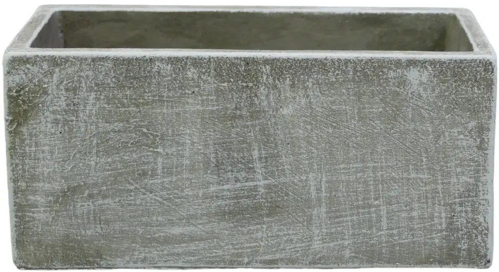 Kasten Zement 20x11x9cm grau