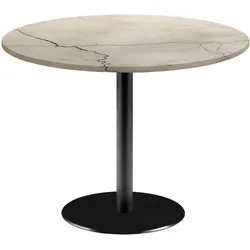 Restootab Tisch Rome Ø120cm - Modell weißer Mond