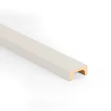 Bildershop-24 Kabelkanal für Wandpaneele & Deckenpaneele Dekowa in Magnolie 252 x 5,1 x 2,2 cm