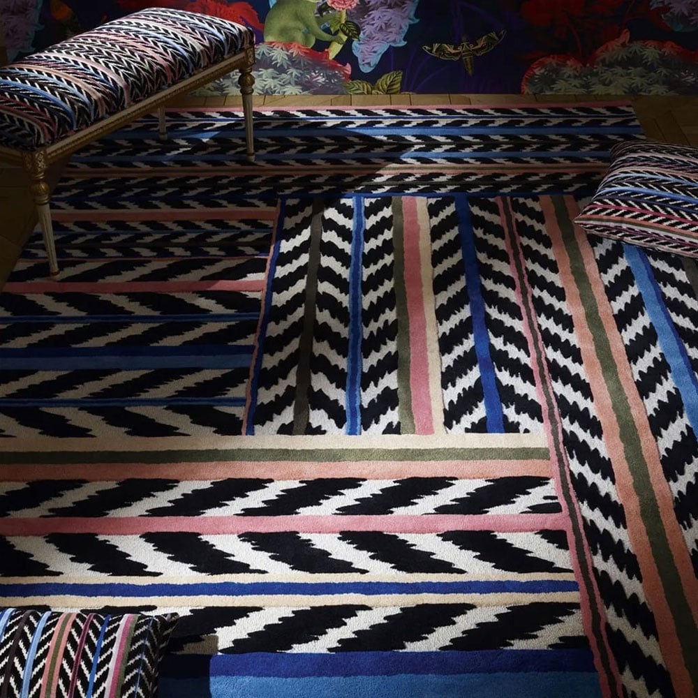 Jaipur Stripe Azur