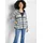 bonprix Kapuzen-Fleecejacke mit Norweger-Muster Beige XL