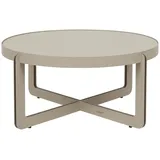 ZUIVER Couchtisch Couchtisch CENTRE Rund Beige von Zuiver 68 x 68 cm beige|braun