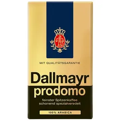 Dallmayr Prodomo 500g, 500 g, Medium geröstet, Americano, Espresso, Tasche, 500