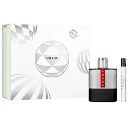 PRADA Duft-Set Luna Rossa Carbon Eau de Toilette 100 ml + Geschenkset