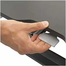 Stier Stehschreibtisch Konverter mit hydraulischer Höhenverstellung