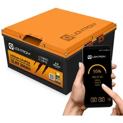 Liontron 12.8V 300Ah LX Arctic Lithium LiFePO4 Wohnmobil-Untersitz-Batterie mit Bluetooth