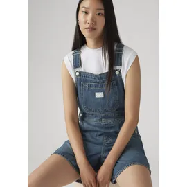 Levi's Levi's® Latzhose UTILITY SHORTALL Sommerhose im Five-Pocket Style blau S (36)