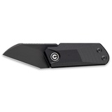 CIVIVI Ki-V Slip-Joint C2108B Knife 9Cr18MoV Stainless Steel and Black G10 Pocket Knives