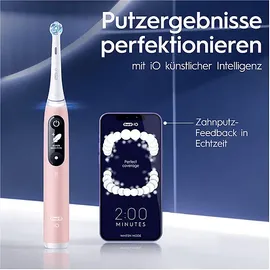 Oral-B iO Series 6 pink sand + Aufsteckbürste 2 St.